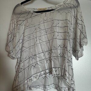 CLOTH & STONE Pattern Top